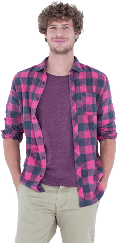 Smiling Young Man in Casual Transparent Outfit - Download Free Stock Videos Pikwizard.com