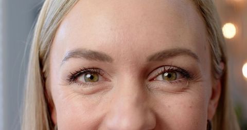 Close-Up of Smiling Person with Joyful Expression