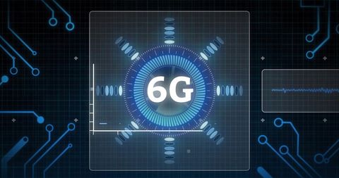 Advanced 6G Technology Concept Over Circuit Board - Download Free Stock Images Pikwizard.com