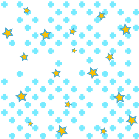 Transparent Background Blue Cross and Yellow Star Pattern - Download Free Stock Videos Pikwizard.com