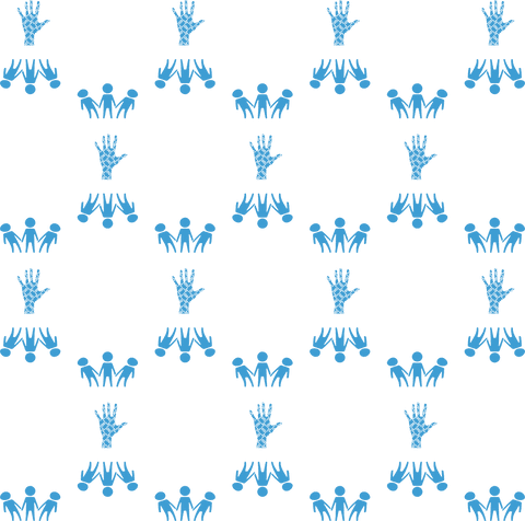Abstract Blue Pattern on Transparent Background with Repeat Design - Download Free Stock Videos Pikwizard.com