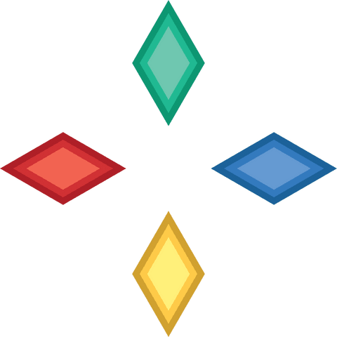 colorful diamond shapes on transparent background - Download Free Stock Videos Pikwizard.com