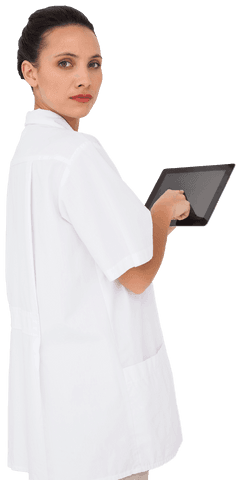 transparent healthcare professional using digital tablet technology - Download Free Stock Videos Pikwizard.com