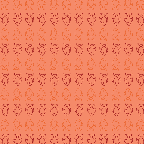 red fish pattern on orange for transparent illustration use - Download Free Stock Videos Pikwizard.com
