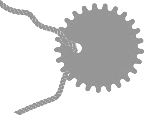 transparent gear with twine design for labels and tags - Download Free Stock Videos Pikwizard.com