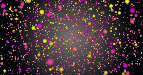 abstract colorful particle explosion on black background - Download Free Stock Images Pikwizard.com