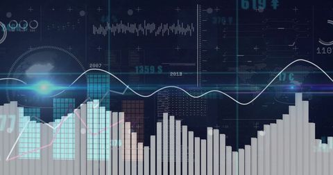 Futuristic Data Patterns with Global Connections - Download Free Stock Images Pikwizard.com