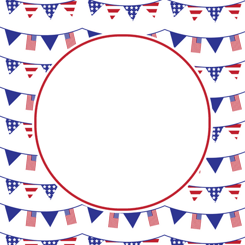 circular transparent frame with american patriotic flags design - Download Free Stock Videos Pikwizard.com