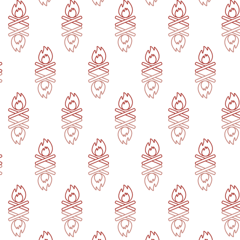 seamless red campfire pattern on transparent background - Download Free Stock Videos Pikwizard.com