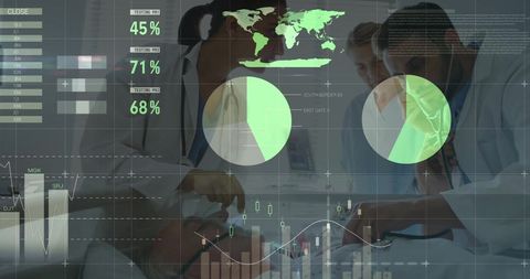 Doctors Collaborating on Medical Data Analysis with Global Elements