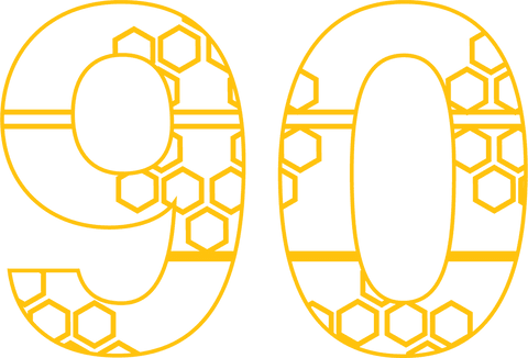 yellow 90 number with geometric pattern on transparent background - Download Free Stock Videos Pikwizard.com