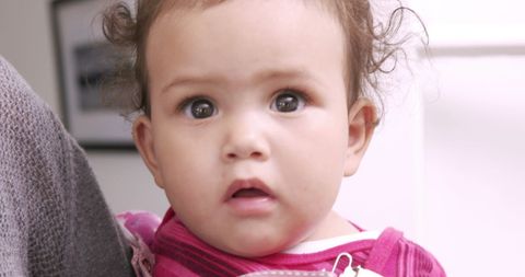 Cute Baby with Innocent Expression