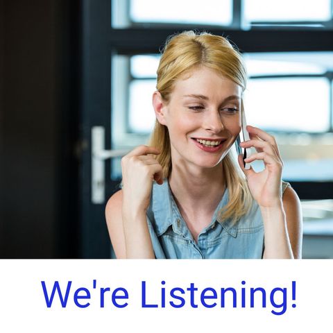 Smiling Woman Talking on Phone Highlighting Supportive Listening - Download Free Stock Templates Pikwizard.com