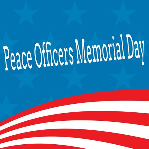 Peace Officers Memorial Day Patriotic Tribute Banner - Download Free Stock Templates Pikwizard.com