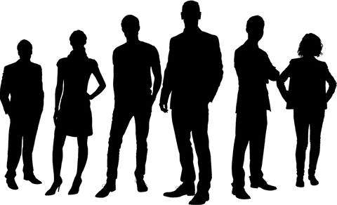 Transparent Silhouettes of Business People Collaboration - Download Free Stock Videos Pikwizard.com