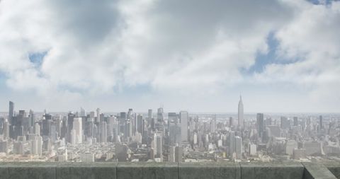 Futuristic Digital Icons Hovering Over Cityscape - Download Free Stock Images Pikwizard.com