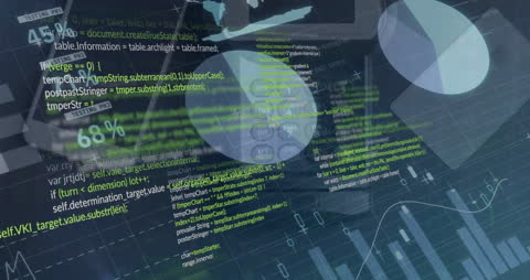 Futuristic Financial Data and Code Processing Concept