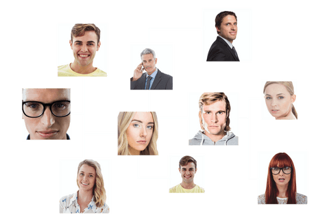 Transparent Network of Business People Connecting on Virtual Interface - Download Free Stock Videos Pikwizard.com