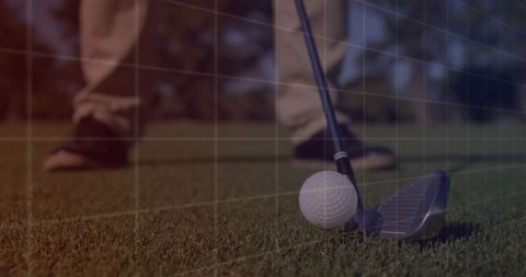 Data-Driven Golfing Experience on Modern Golf Course - Download Free Stock Images Pikwizard.com