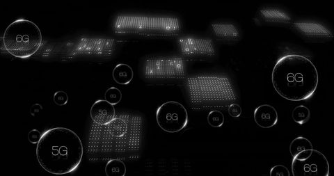 Futuristic Digital Network with 6G Technology Interface - Download Free Stock Images Pikwizard.com