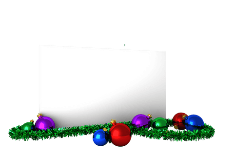 Suitable for festive greeting cards, Christmas promotions, or holiday announcements needing a clear space for text. 