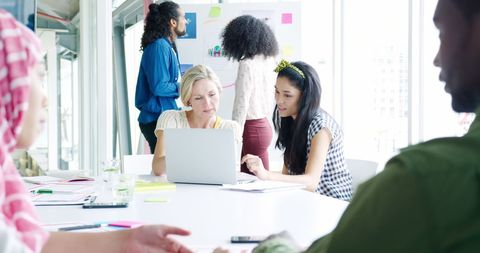 Bright Office Collaboration Highlighting Diverse Teamwork