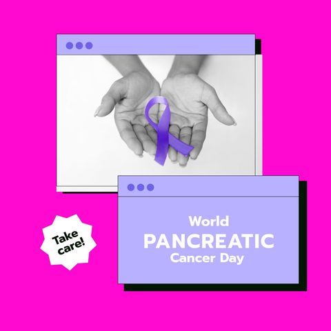 World Pancreatic Cancer Day Awareness Design - Download Free Stock Templates Pikwizard.com