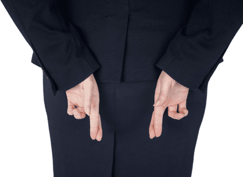 transparent hands with fingers crossed behind back - Download Free Stock Videos Pikwizard.com