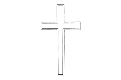 simple black cross on transparent background illustration - Download Free Stock Videos Pikwizard.com