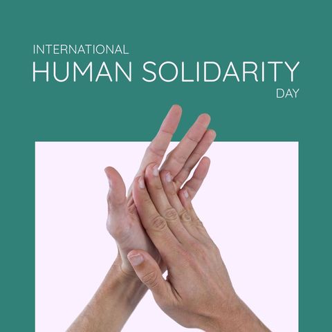 celebrating international human solidarity day - Download Free Stock Templates Pikwizard.com