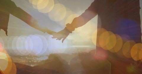Romantic Celebration with African American Couple Holding Hands - Download Free Stock Images Pikwizard.com