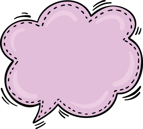 pink cloud speech bubble on transparent background for messages - Download Free Stock Videos Pikwizard.com