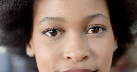 Confident african american woman in professional context