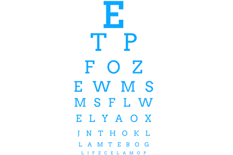 Eye Test Chart Illustration for Health and Care Concepts on Transparent Background - Download Free Stock Videos Pikwizard.com
