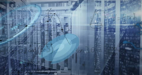 Advanced Technology Concepts in Modern Data Server Room