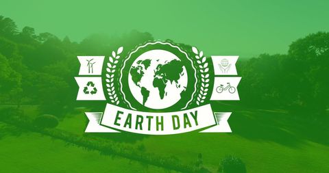 Promoting Earth Day with Environmental Icons