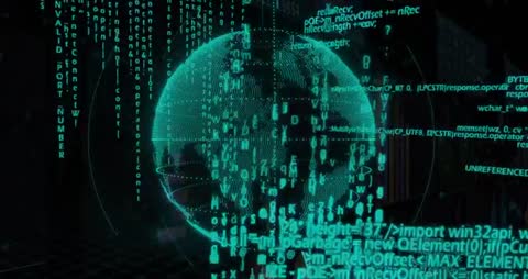 Holographic Globe with Streaming Code On Digital Interface