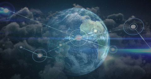 Global Networking Concept Connecting the World - Download Free Stock Images Pikwizard.com