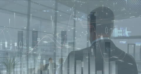 Double Exposure Financial Data with Office Determine