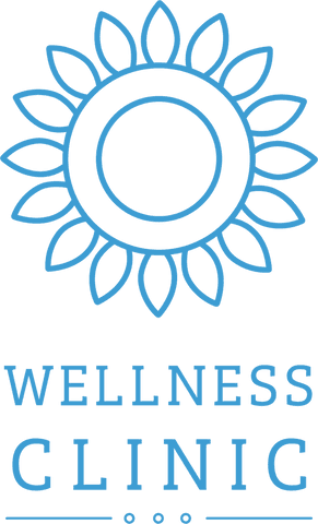 wellness clinic logo with floral pattern on transparent background - Download Free Stock Videos Pikwizard.com
