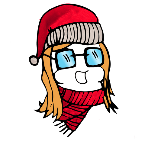 Festive Cartoon Woman in Santa Hat on Transparent Background - Download Free Stock Videos Pikwizard.com