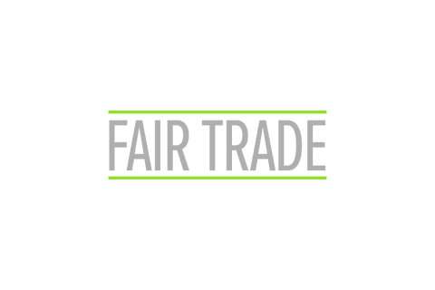 Fair trade text illustration on transparent background