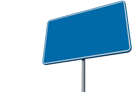 blank road sign on transparent background for message - Download Free Stock Videos Pikwizard.com