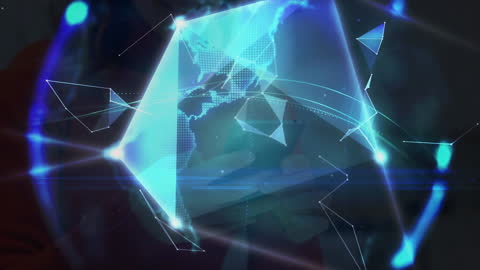 Global Connectivity Concept with Smartphone