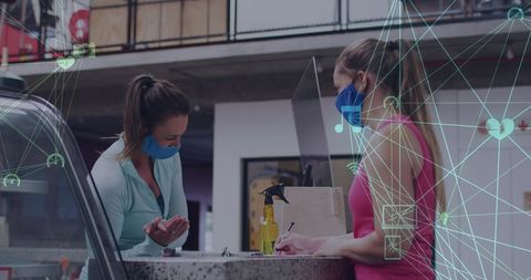 Social Media Communication During COVID-19 with Masked Friends