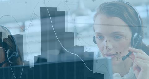 Global Finance Professionals Analyzing Market Data