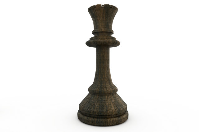 Transparent Black Queen Chess Piece Isolated with Shadow Effect - Download Free Stock Videos Pikwizard.com