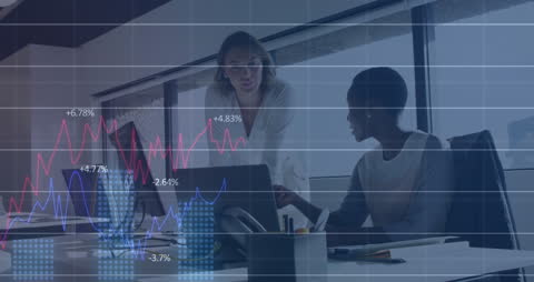 Analyzing Financial Data with Teamwork in Modern Office