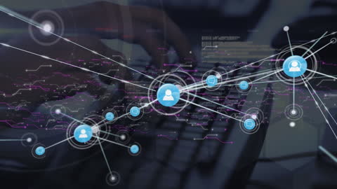 Digital Networking and Data Processing in Cyber Space