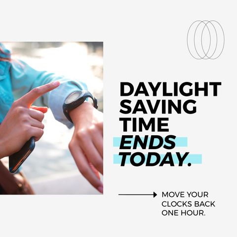 countdown concept reminder for daylight saving time end - Download Free Stock Templates Pikwizard.com